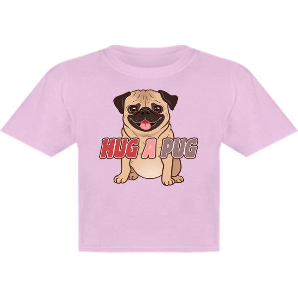 Hug A Pug - Youth & Infant Tee - Graphic Tees Australia