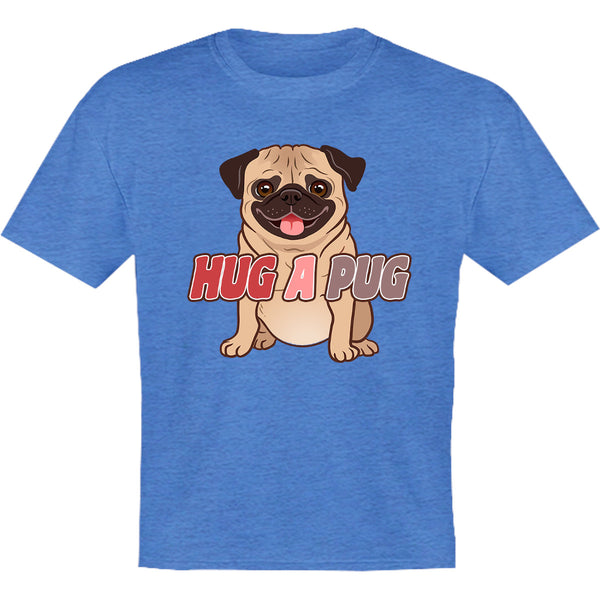 Hug A Pug - Youth & Infant Tee - Graphic Tees Australia