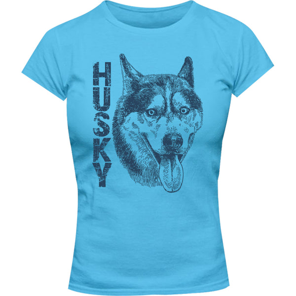 Husky - Ladies Slim Fit Tee - Graphic Tees Australia