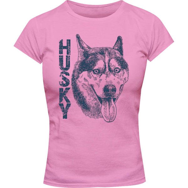 Husky - Ladies Slim Fit Tee - Graphic Tees Australia
