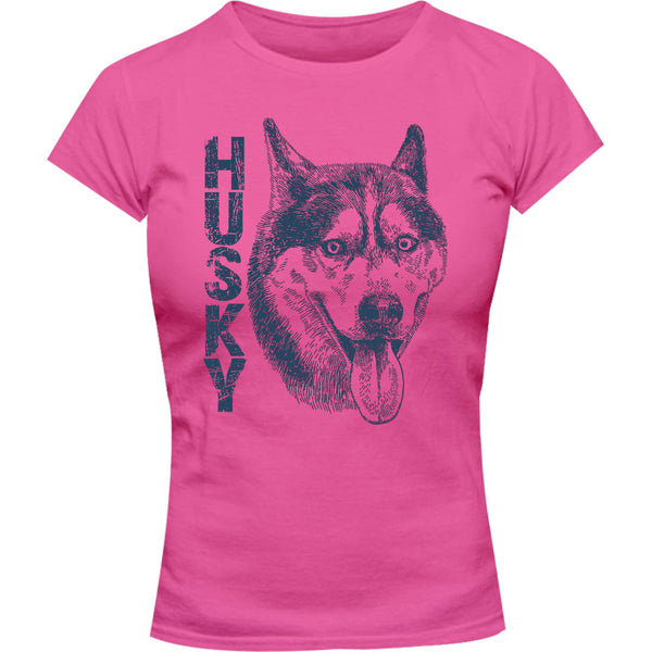 Husky - Ladies Slim Fit Tee - Graphic Tees Australia