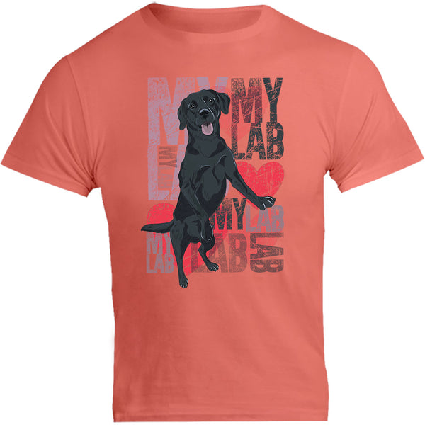 I Love My Lab - Unisex Tee - Graphic Tees Australia
