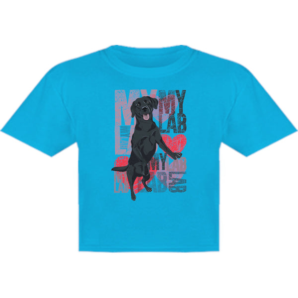 I Love My Lab - Youth & Infant Tee - Graphic Tees Australia