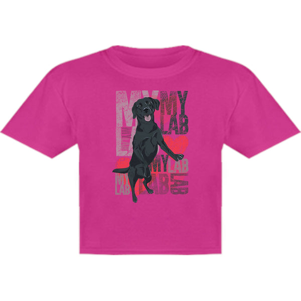 I Love My Lab - Youth & Infant Tee - Graphic Tees Australia
