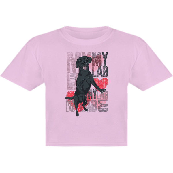 I Love My Lab - Youth & Infant Tee - Graphic Tees Australia