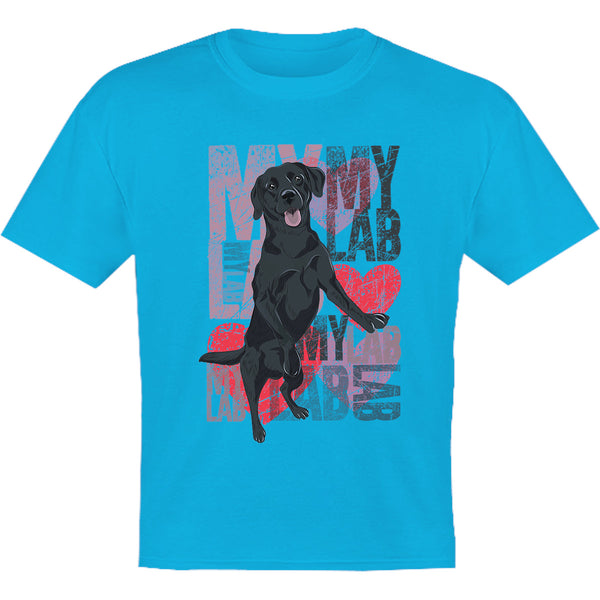 I Love My Lab - Youth & Infant Tee - Graphic Tees Australia