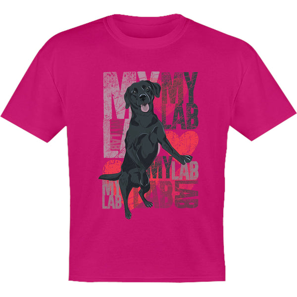 I Love My Lab - Youth & Infant Tee - Graphic Tees Australia