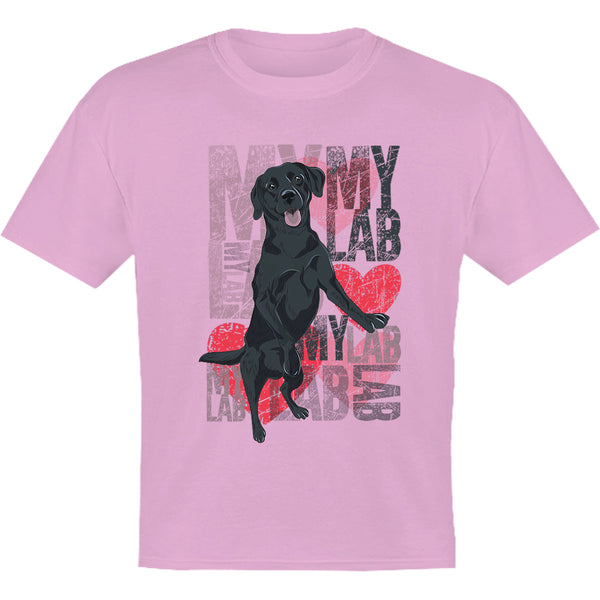 I Love My Lab - Youth & Infant Tee - Graphic Tees Australia