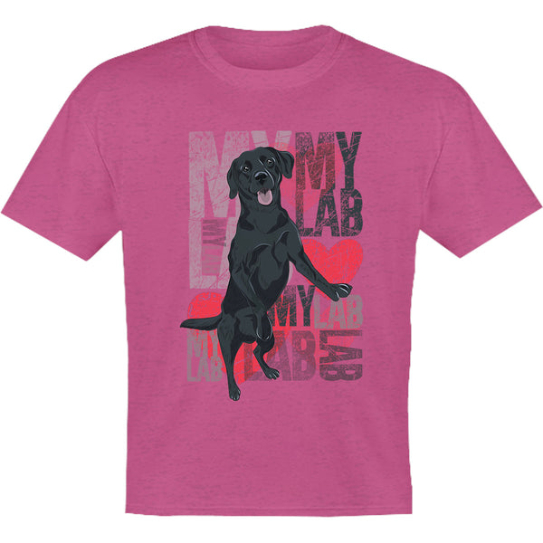 I Love My Lab - Youth & Infant Tee - Graphic Tees Australia