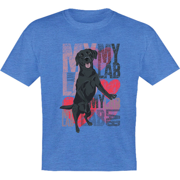 I Love My Lab - Youth & Infant Tee - Graphic Tees Australia