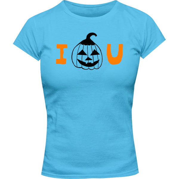 I Love You, Pumpkin - Ladies Slim Fit Tee