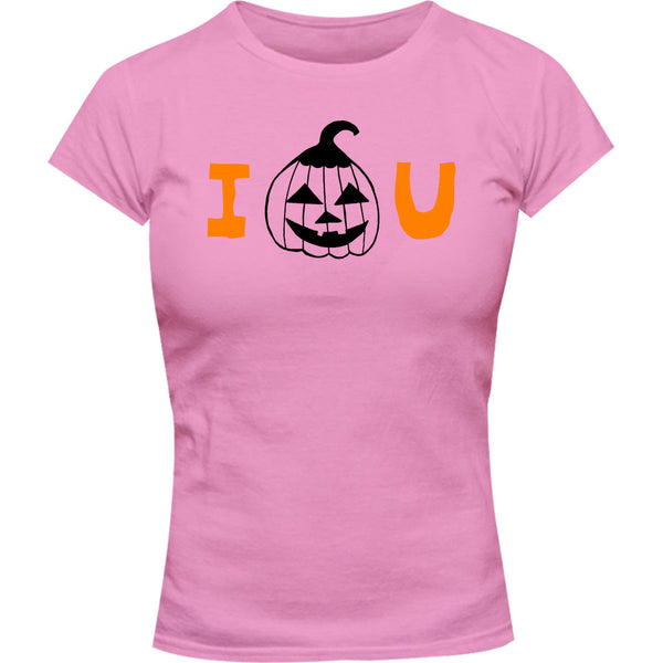 I Love You, Pumpkin - Ladies Slim Fit Tee