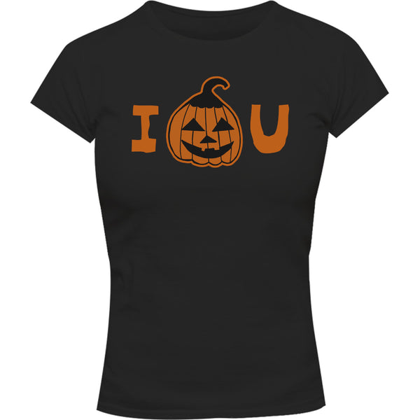 I Love You, Pumpkin - Ladies Slim Fit Tee
