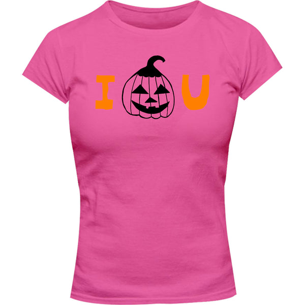 I Love You, Pumpkin - Ladies Slim Fit Tee