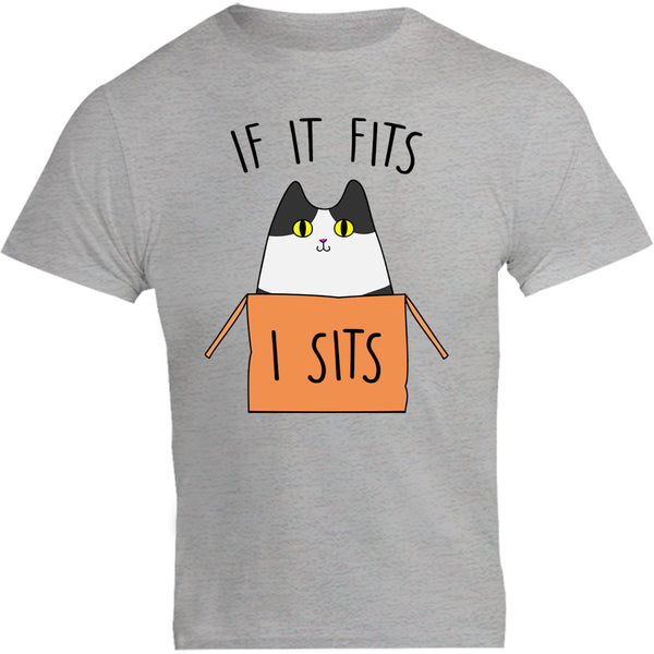 If It Fits I Sits - Unisex Tee - Plus Size