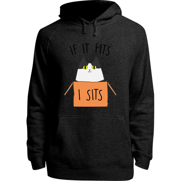 If It Fits I Sits - Unisex Hoodie - Plus Size