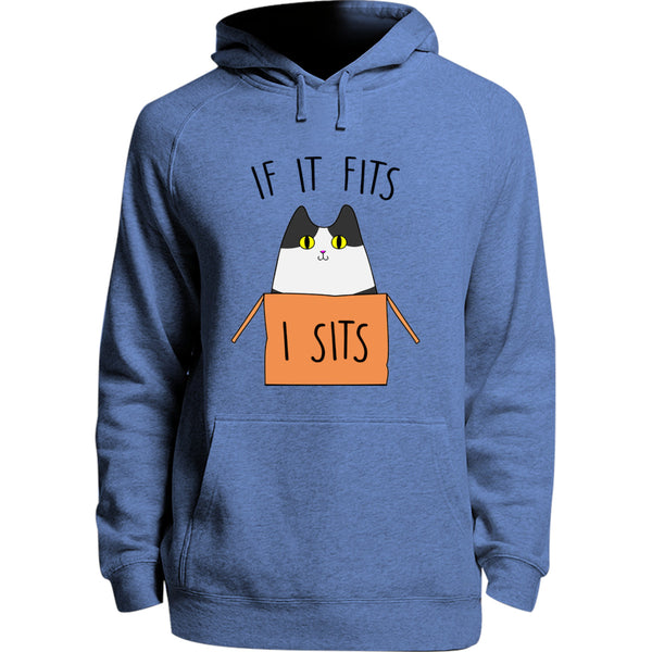 If It Fits I Sits - Unisex Hoodie - Youth & Adult