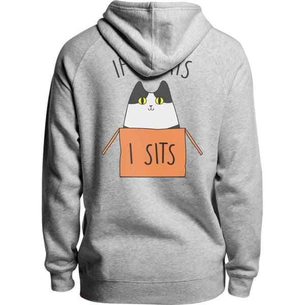 If It Fits I Sits - Unisex Hoodie - Plus Size