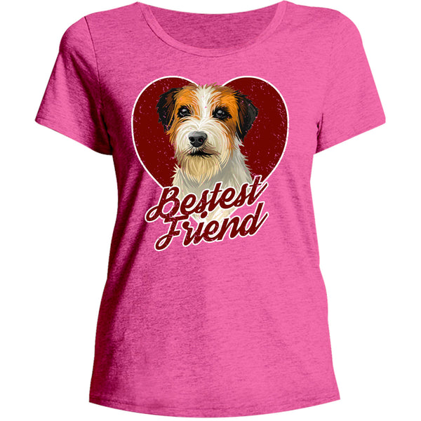 Jack Russell Bestest Friend - Ladies Relaxed Fit Tee