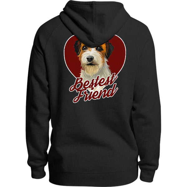 Jack Russell Bestest Friend - Unisex Hoodie - Plus Size