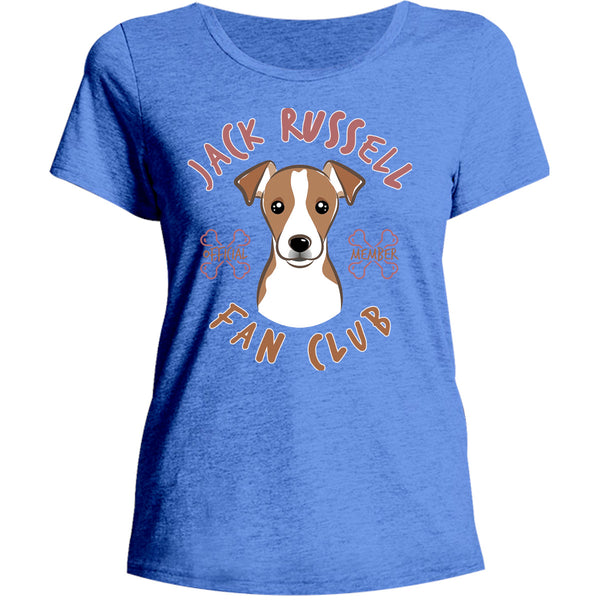 Jack Russell Fan Club - Ladies Relaxed Fit Tee