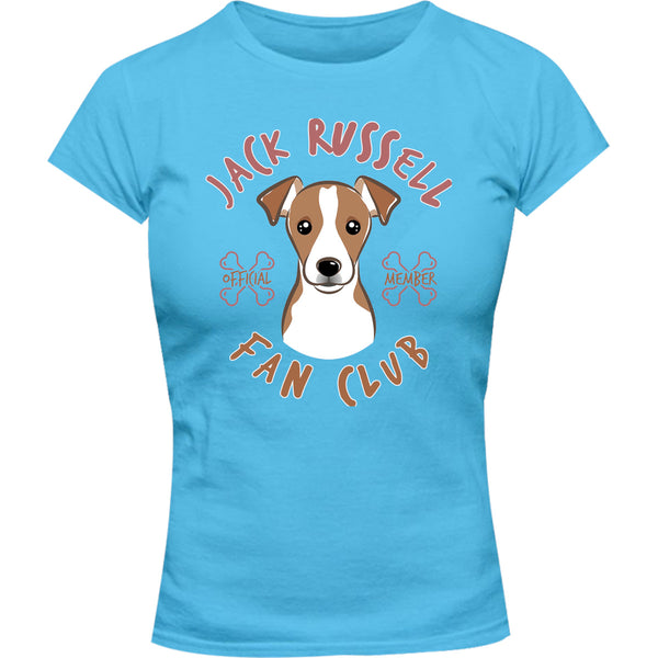 Jack Russell Fan Club - Ladies Slim Fit Tee