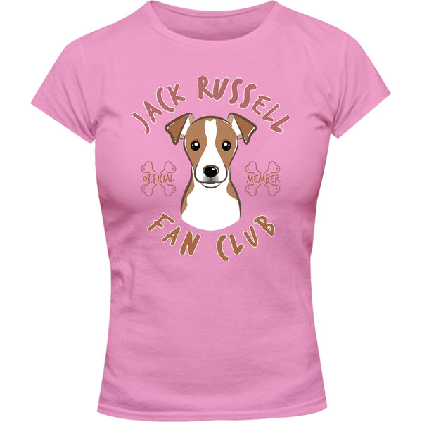 Jack Russell Fan Club - Ladies Slim Fit Tee