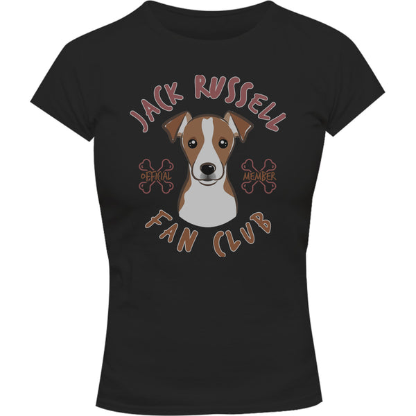 Jack Russell Fan Club - Ladies Slim Fit Tee