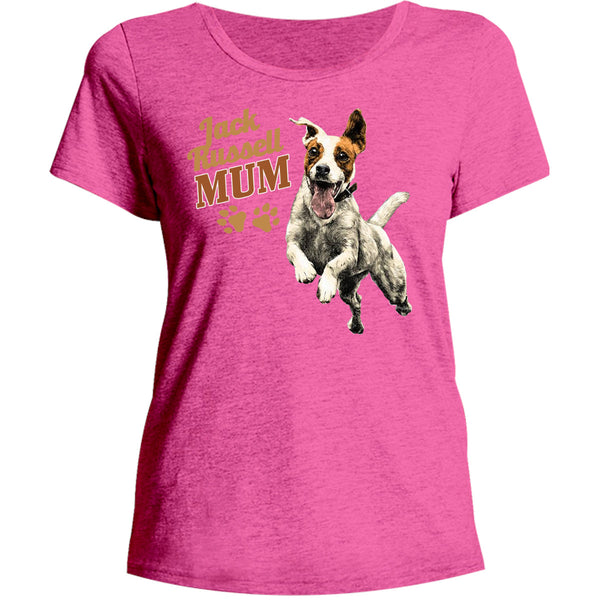 Jack Russell Mum - Ladies Relaxed Fit Tee