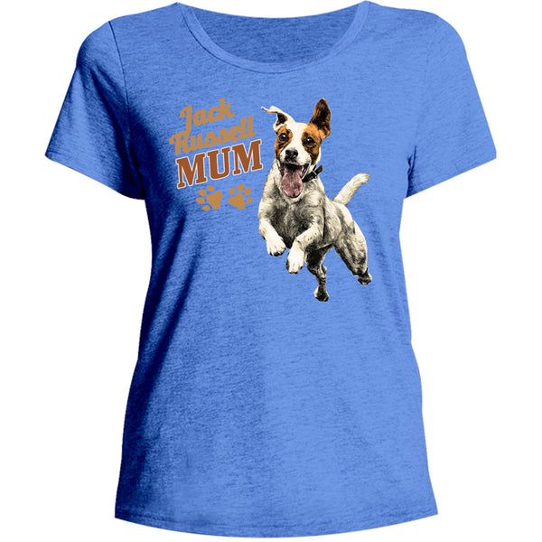 Jack Russell Mum - Ladies Relaxed Fit Tee