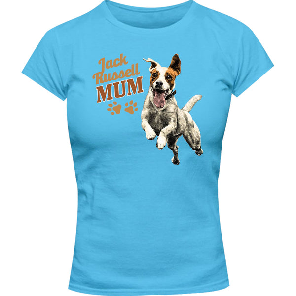 Jack Russell Mum - Ladies Slim Fit Tee