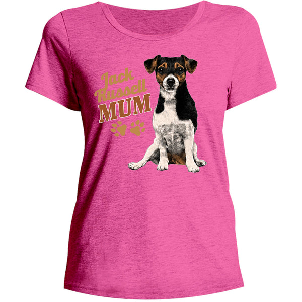 Jack Russell Mum - Ladies Relaxed Fit Tee