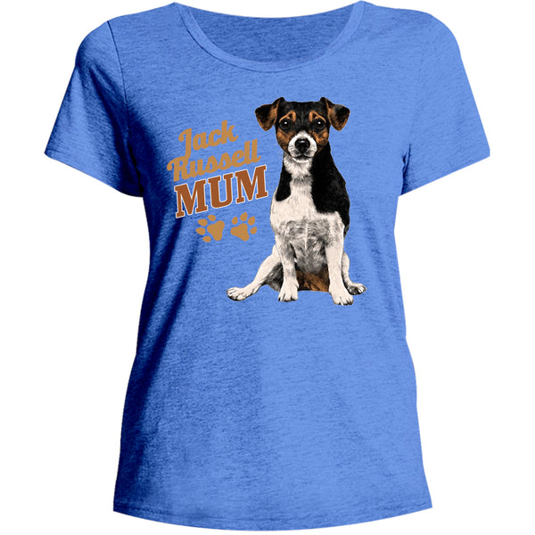 Jack Russell Mum - Ladies Relaxed Fit Tee