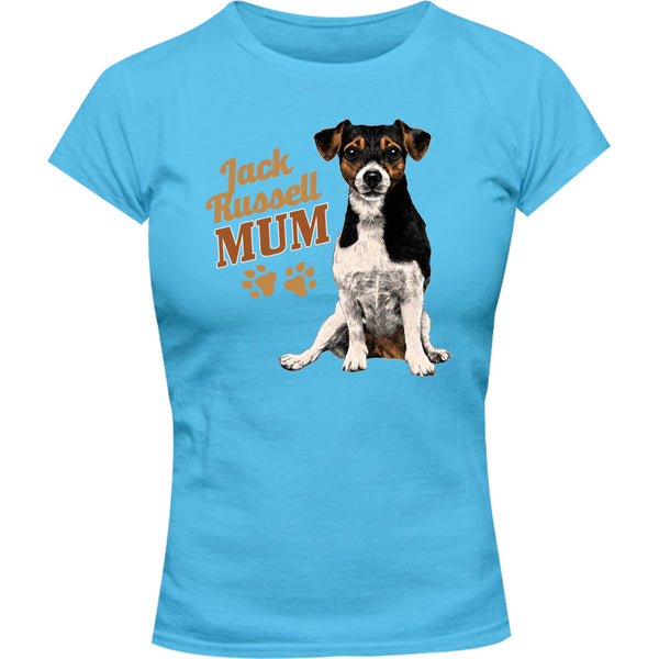 Jack Russell Mum - Ladies Slim Fit Tee