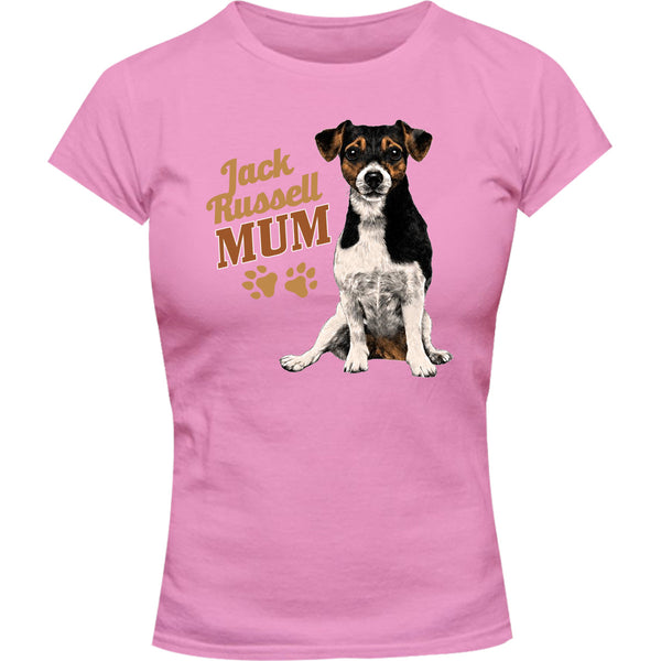 Jack Russell Mum - Ladies Slim Fit Tee