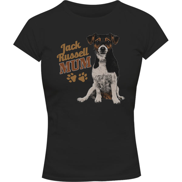 Jack Russell Mum - Ladies Slim Fit Tee
