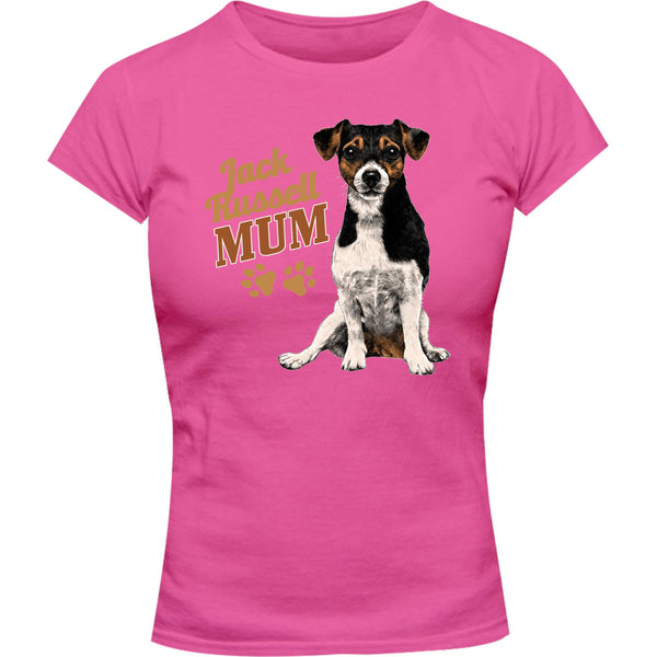 Jack Russell Mum - Ladies Slim Fit Tee