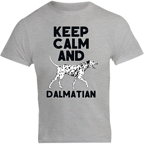 Keep Calm And Dalmatian - Unisex Tee - Plus Size - Graphic Tees Australia