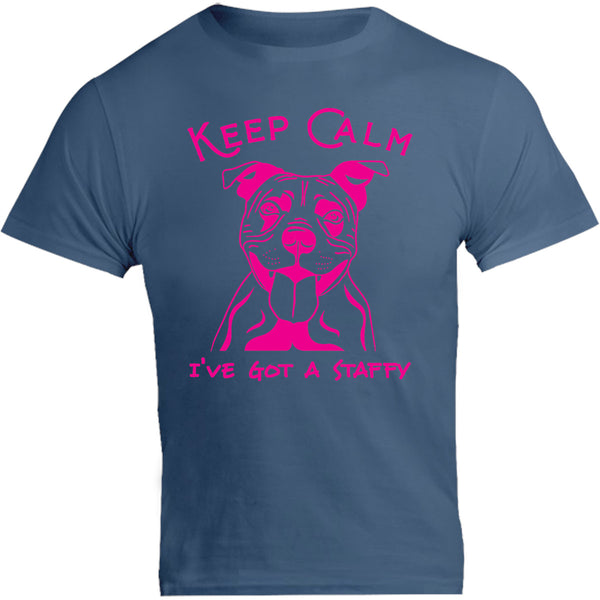 Keep Calm I've Got A Staffy - Unisex Tee - Graphic Tees Australia