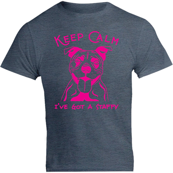 Keep Calm I've Got A Staffy - Unisex Tee - Graphic Tees Australia