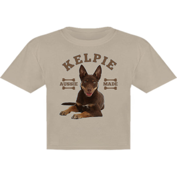 Kelpie Aussie Made - Youth & Infant Tee - Graphic Tees Australia
