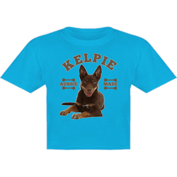 Kelpie Aussie Made - Youth & Infant Tee - Graphic Tees Australia