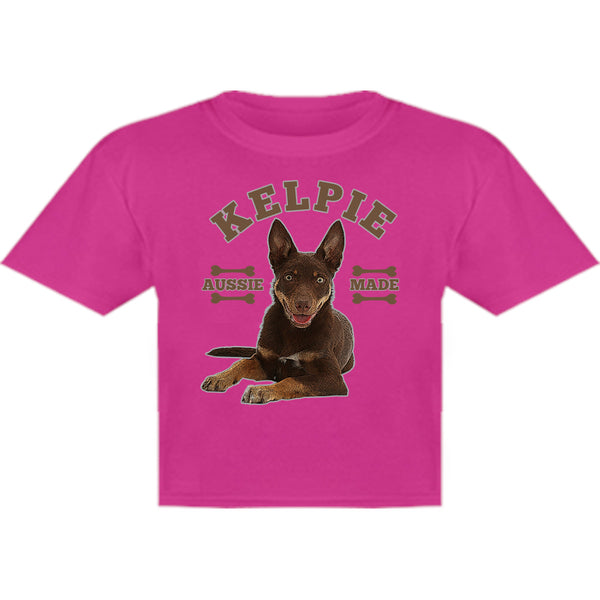 Kelpie Aussie Made - Youth & Infant Tee - Graphic Tees Australia