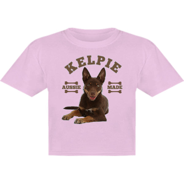 Kelpie Aussie Made - Youth & Infant Tee - Graphic Tees Australia