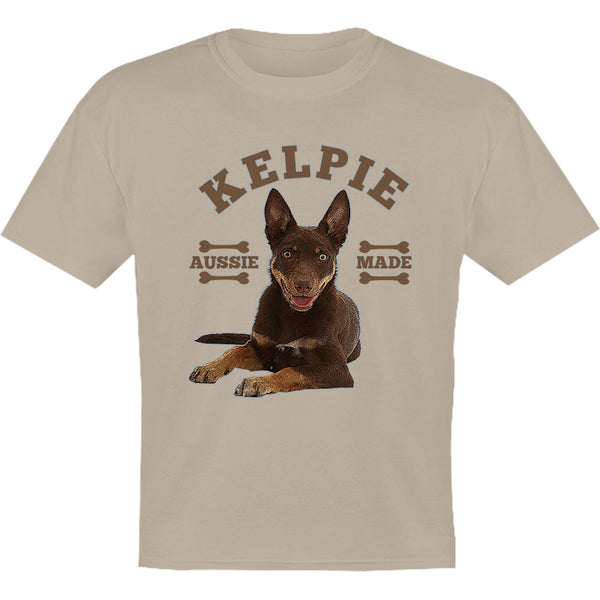 Kelpie Aussie Made - Youth & Infant Tee - Graphic Tees Australia