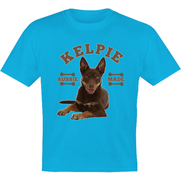 Kelpie Aussie Made - Youth & Infant Tee - Graphic Tees Australia