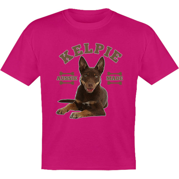 Kelpie Aussie Made - Youth & Infant Tee - Graphic Tees Australia