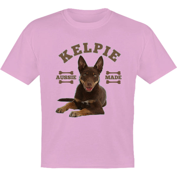 Kelpie Aussie Made - Youth & Infant Tee - Graphic Tees Australia