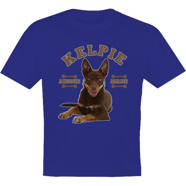 Kelpie Aussie Made - Youth & Infant Tee - Graphic Tees Australia