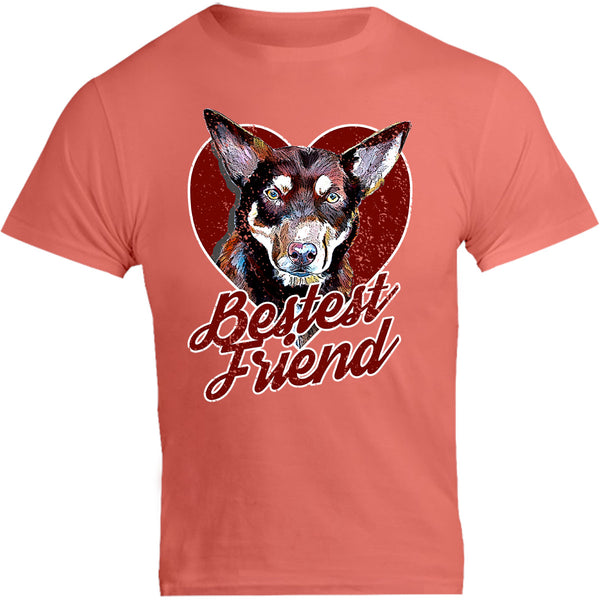 Kelpie Bestest Friend - Unisex Tee - Graphic Tees Australia